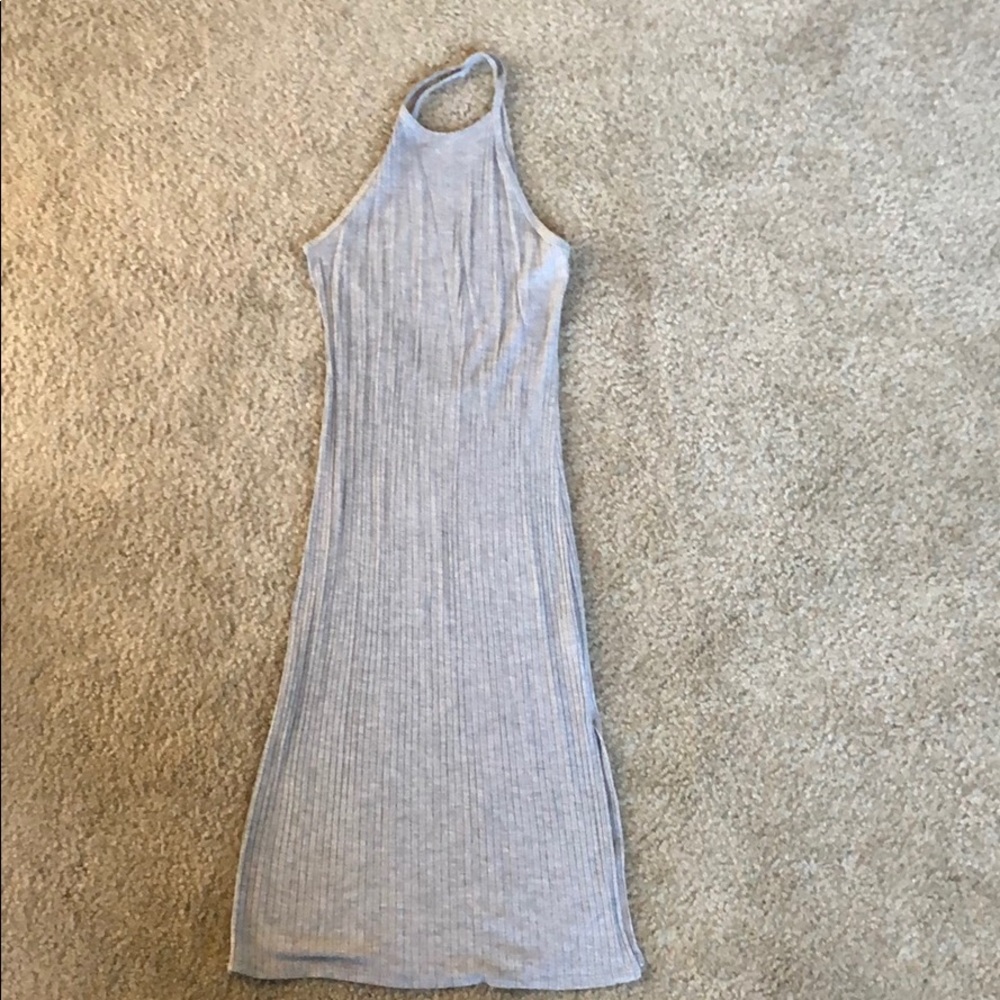 Backless midi dress